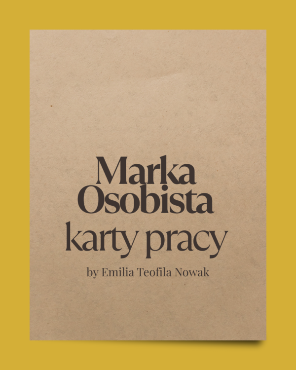 Karty Pracy Marka Osobista